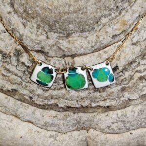 Collier 3 petits carrés