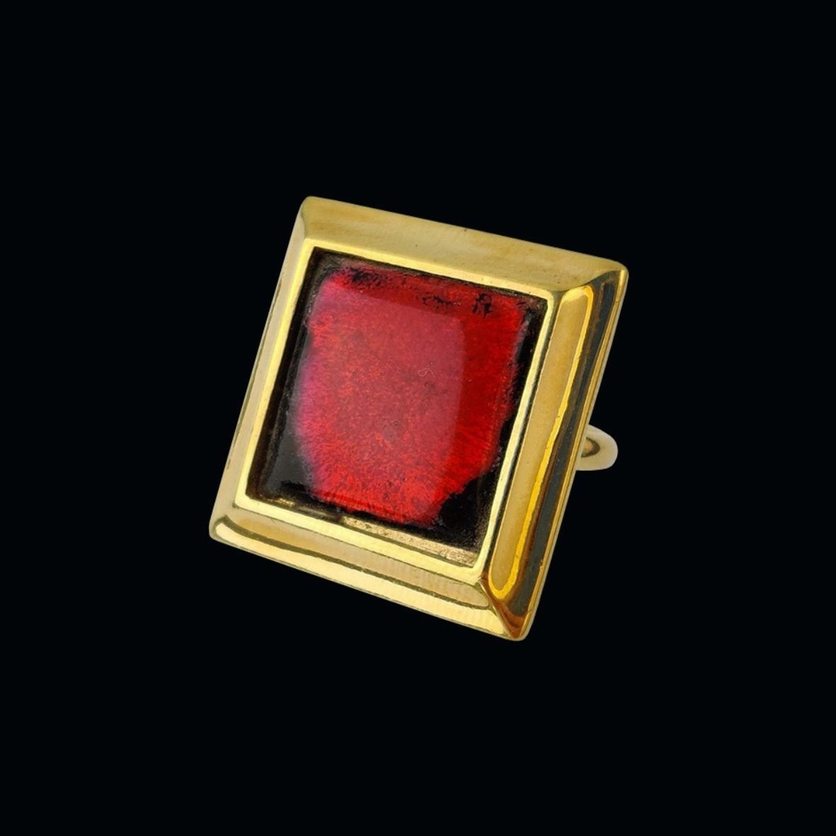 Bague carré réglable « CARO »