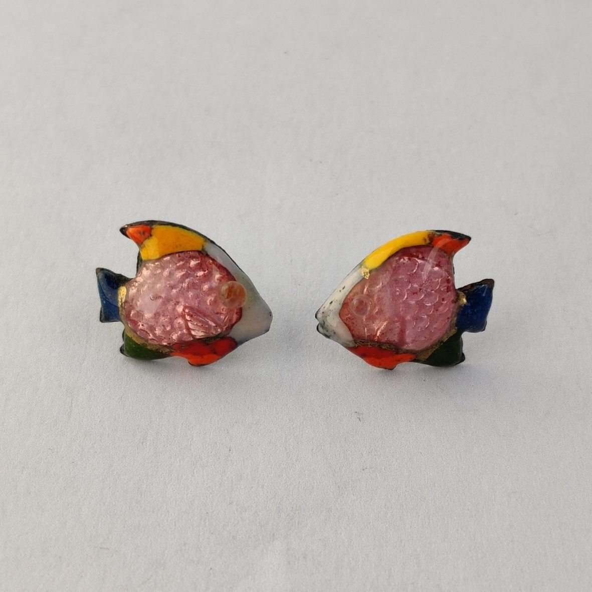 Boucles d’oreilles poussettes « POISSONS »