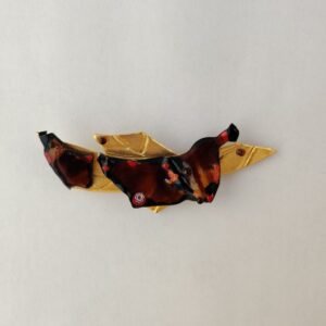 Broche abstraite « L’OISEAU »