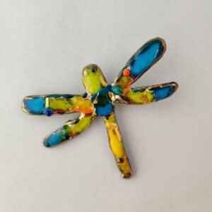 Broche libellule « LALALI »